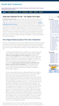 Mobile Screenshot of greeknewtestament.net